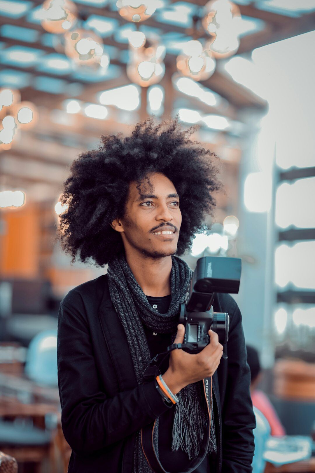 Portrait of a female video production specialist